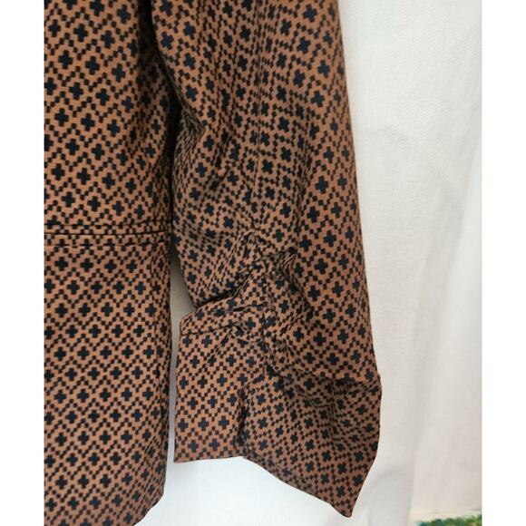 Linda Matthews New York Blazer Women's Large Fitted Jacket One Button Fall Work - Picture 2 of 8